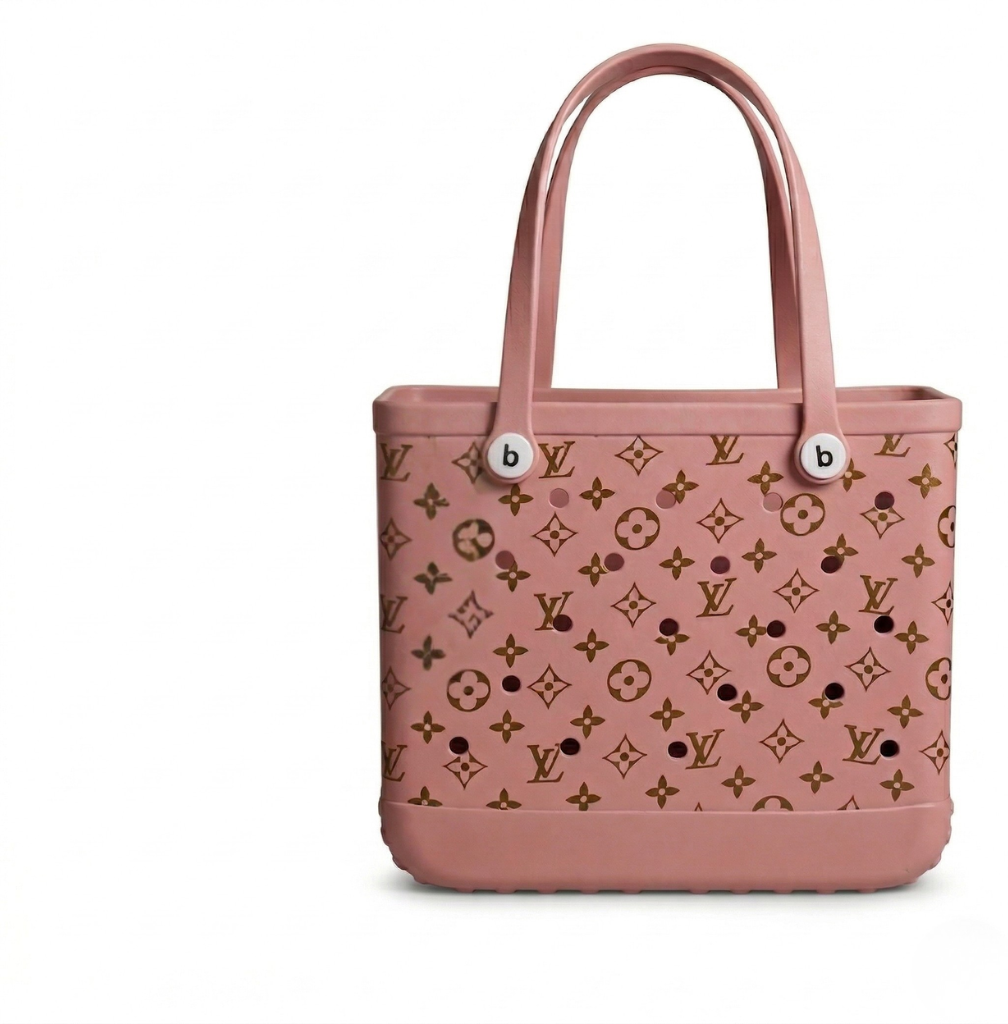 LuxeCarry Bogg Bag LV Style — Waterproof Monogram Edition