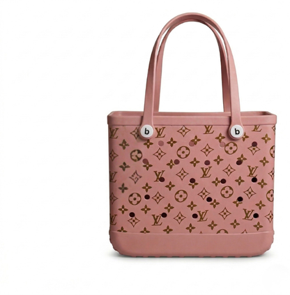 LuxeCarry Bogg Bag LV Style — Waterproof Monogram Edition
