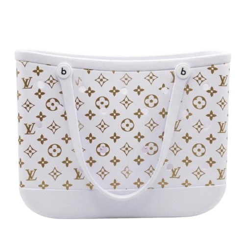 LuxeCarry Bogg Bag LV Style — Waterproof Monogram Edition