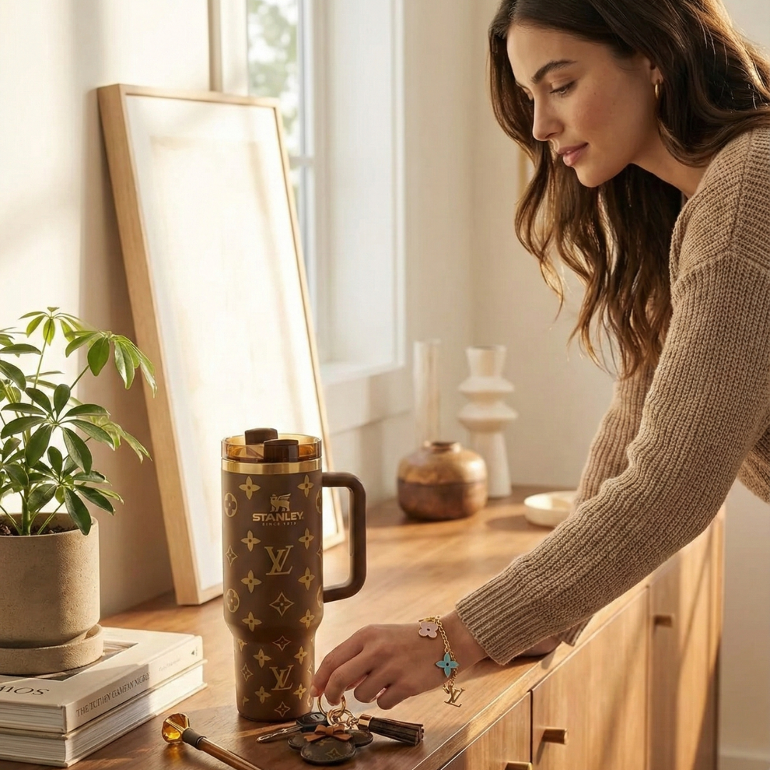 Luxury Tumbler & Accessory Gift Set – 5 Piece