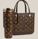 LuxeCarry Bogg Bag LV Style Duo — Tote + 40oz Stanley Tumbler