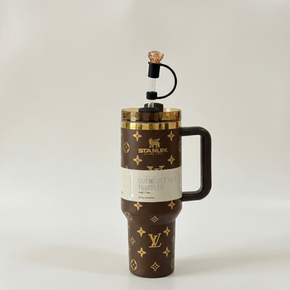 Double Kit Luxury Quencher H2.0 – 40oz with Straw and Keychain