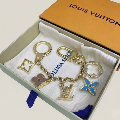 LV Premium Bracelet with Colorful Charms