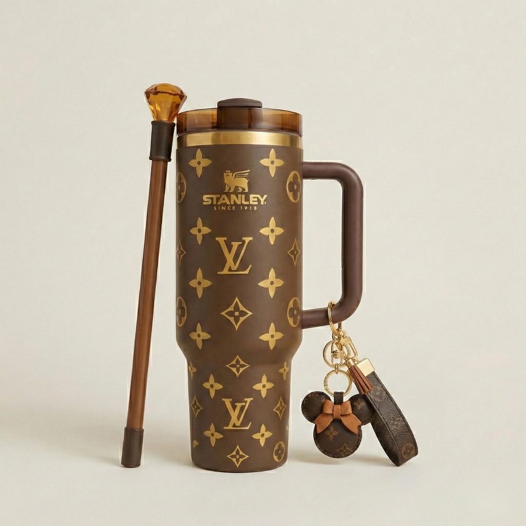 Luxury Tumbler & Accessory Gift Set – 5 Piece