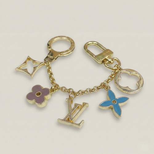 LV Premium Bracelet with Colorful Charms